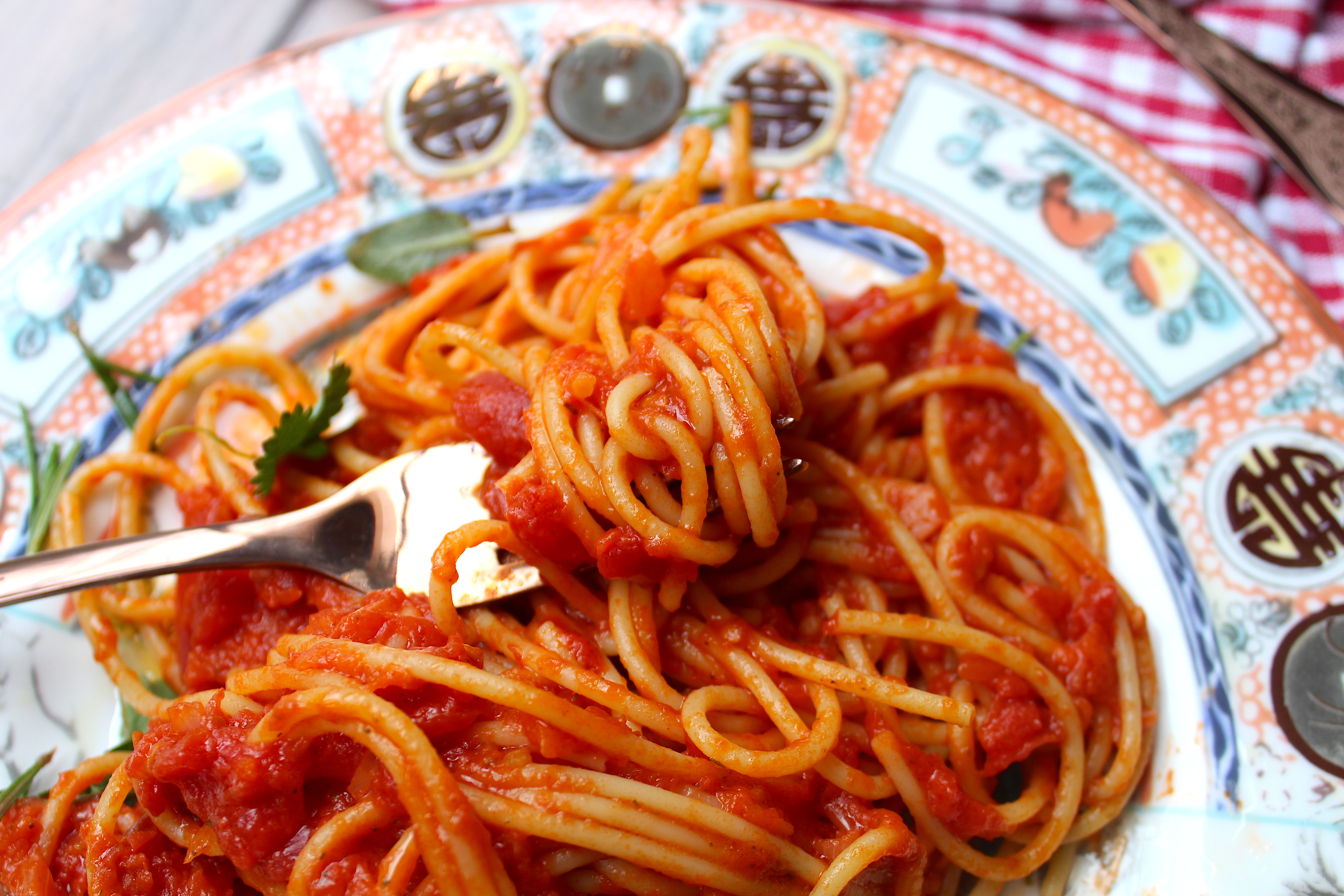 Nonno Aldo’s Spaghettini, my beloved recipe