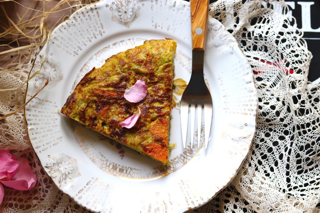 Frittata d'autunno al pesto e patate dolci Nordfoodovestest