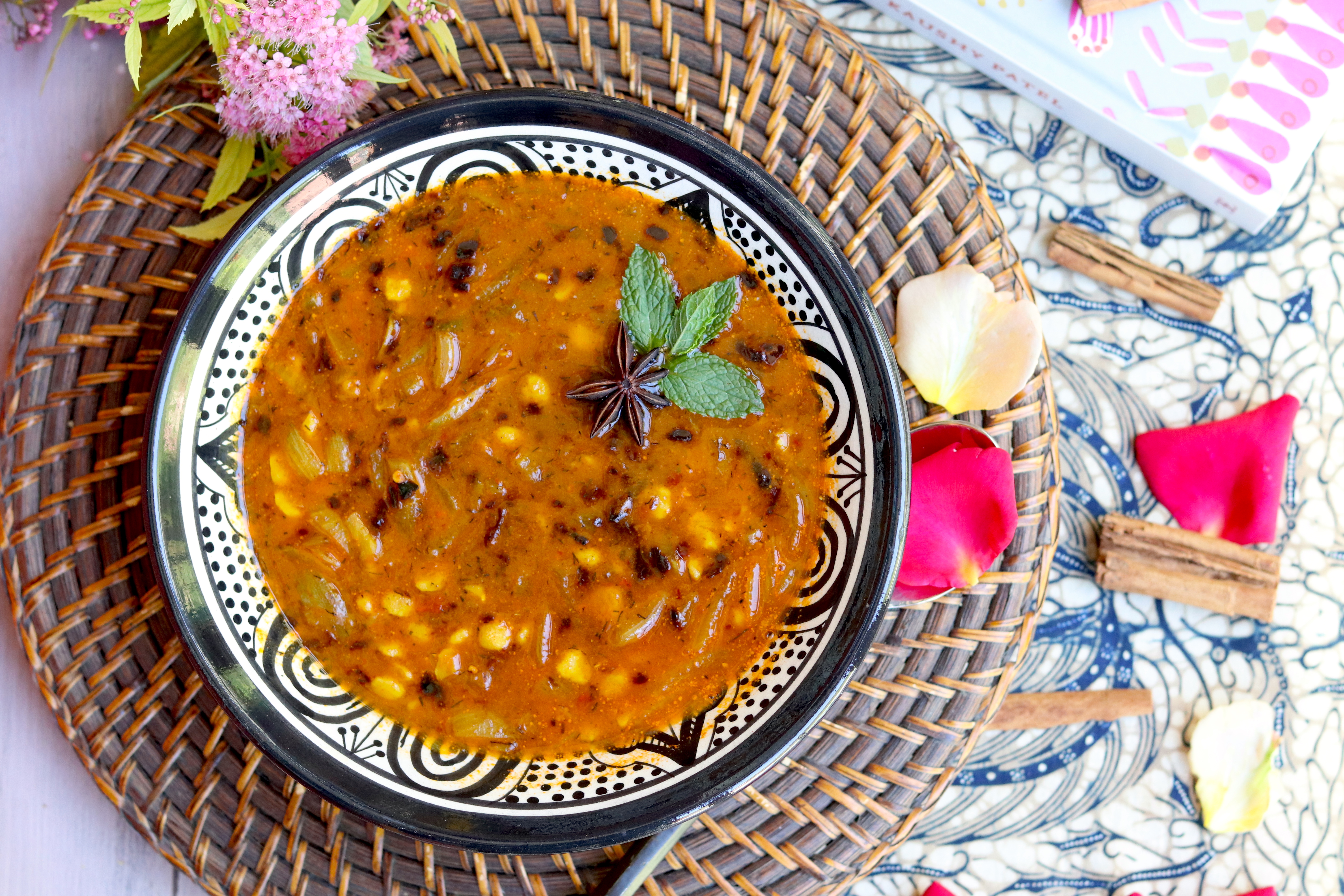 PRASHAD e il Chole: curry indiano di ceci speziati alla cannella