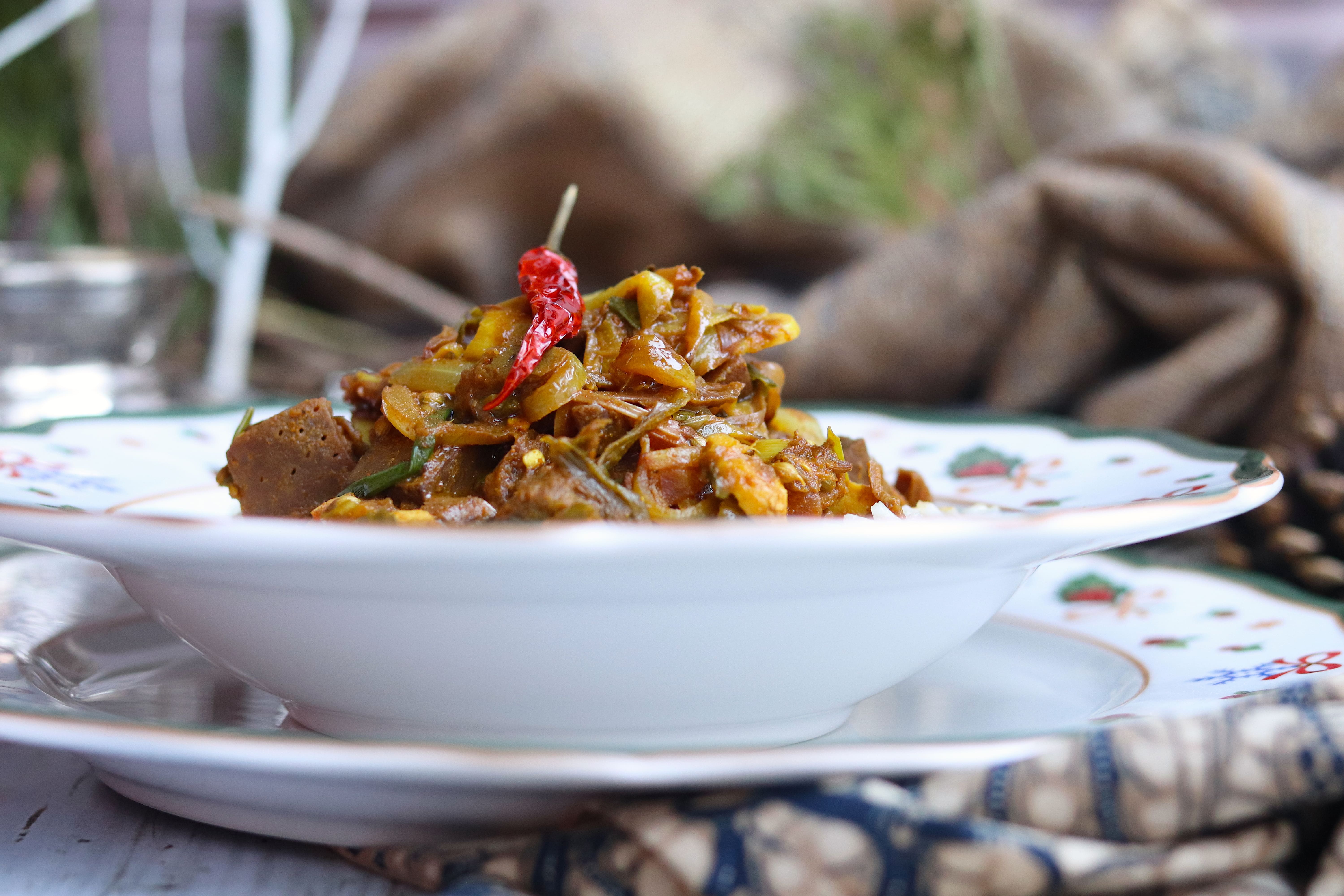 VINDALOO: curry indiano versione con Jackfruit
